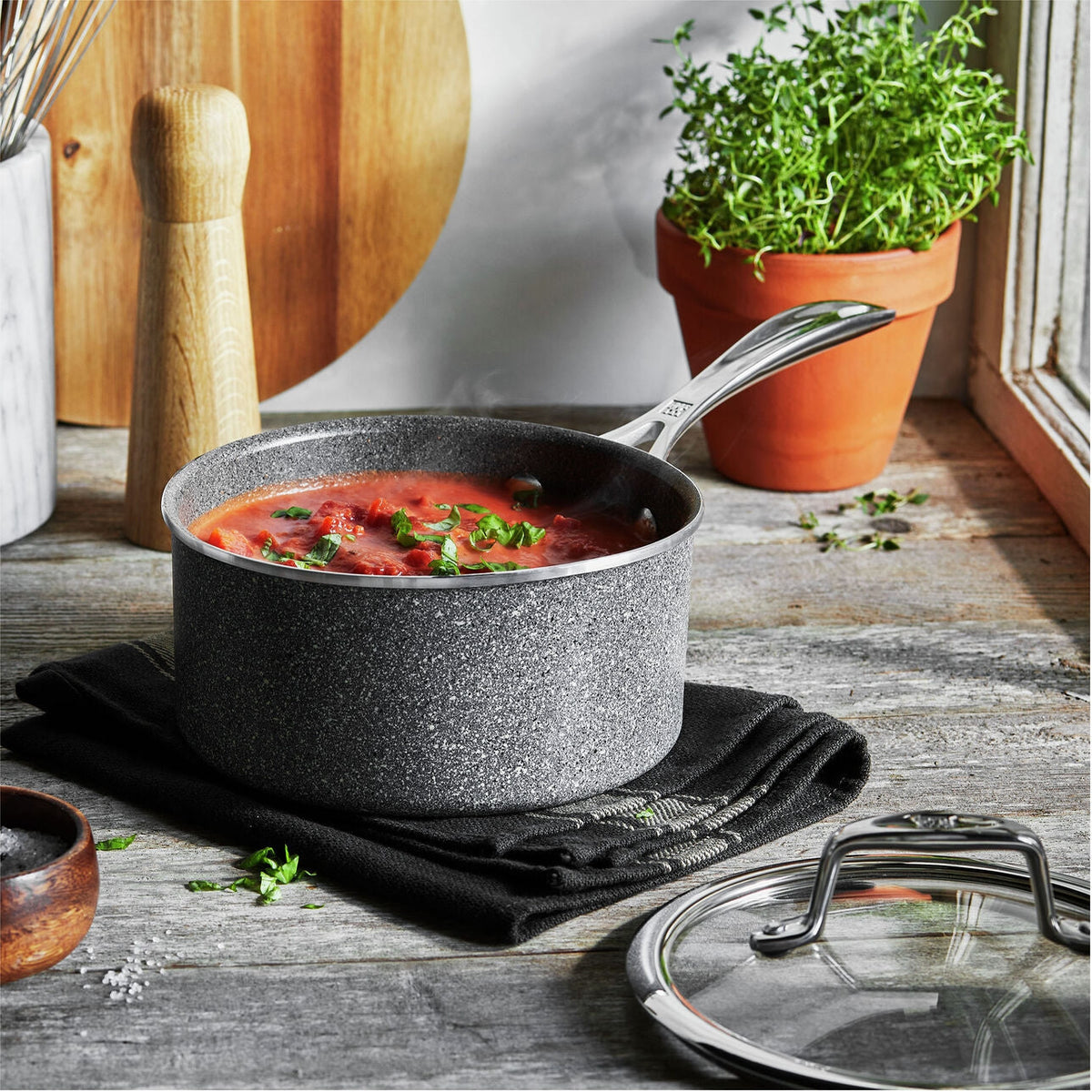 Zwilling - Vitale 4 QT Sauce Pan With Lid - 66835-220