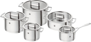 Zwilling - Vitality 10 PC Stainless Steel Cookware Set - 66460-009