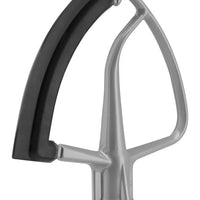 KitchenAid - Tilt-Head Flex Edge Beater for 4.5 & 5 qt Stand Mixers, Subtle Silver - KFE5TS