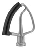 KitchenAid - Tilt-Head Flex Edge Beater for 4.5 & 5 qt Stand Mixers, Subtle Silver - KFE5TS