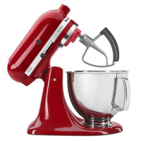 KitchenAid - Tilt-Head Flex Edge Beater for 4.5 & 5 qt Stand Mixers, Subtle Silver - KFE5TS