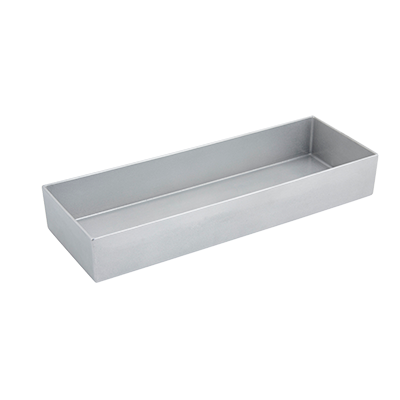 Bon Chef - Pg 160 Oz. Pewter-glo Cast Aluminum Straight Sided Rectangular Bowl - 9512