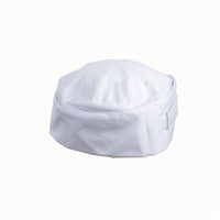 PREMIUM UNIFORM - Hat Pillbox White One Size Fits All - 1630WHTE