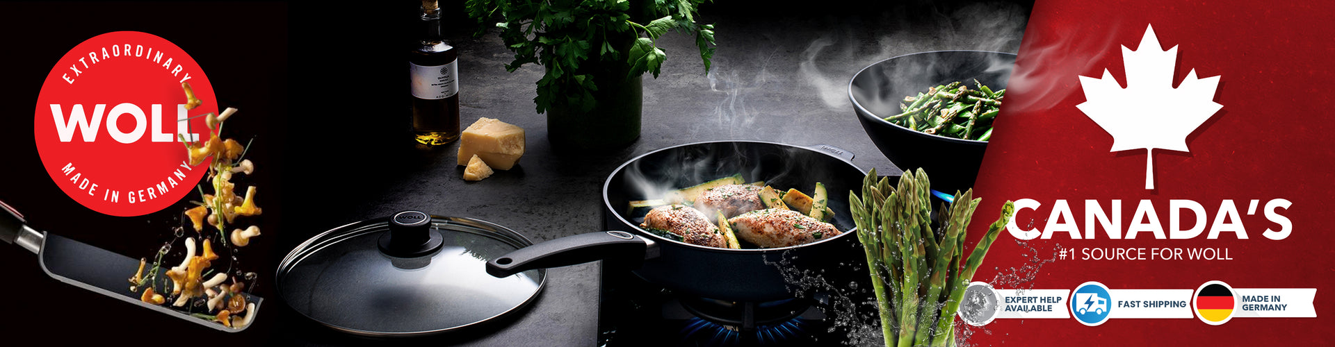 Woll Collection Woll Canada | Non-stick Cookware, Fry Pans, Saute Pans – ChefSupplies.ca