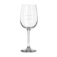 Libbey - 1178N Vina 16 Oz. Customizable Tall Wine Glass with Pour Lines - Pack of 12 - 7510