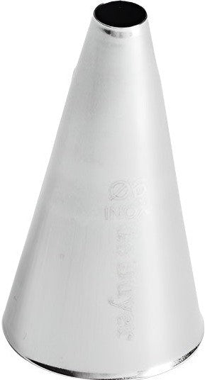 de Buyer - 0.8 Cm Stainless Steel Plain Pastry Nozzle - 2111.08N
