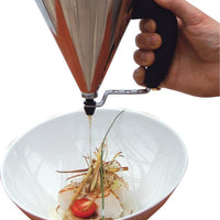 de Buyer - 0.8 L Stainless Steel Mini Piston Funnel - 77335300