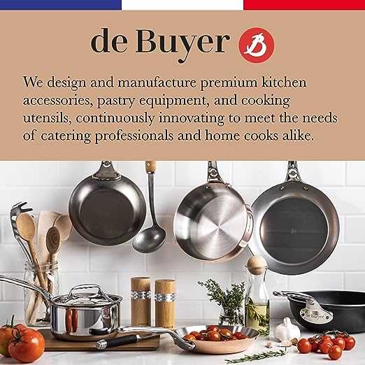 de Buyer - 10" Matte Black Marlux Java Salt Mill with Stainless Steel Mechanism - S349.250404 - DISCONTINUED