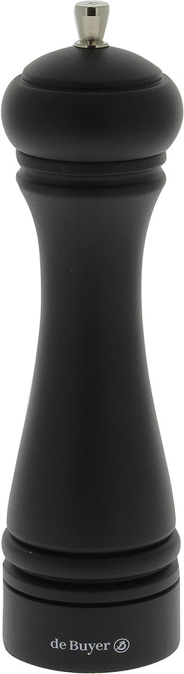 de Buyer - 10" Matte Black Marlux Java Salt Mill with Stainless Steel Mechanism - S349.250404 - DISCONTINUED