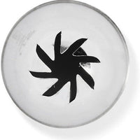 de Buyer - 1.1 Cm Stainless Steel Rose Pastry Nozzle - 2129.11N