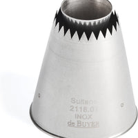 de Buyer - 1.4" Stainless Steel Sultan Nozzle - 2118.01 - DISCONTINUED