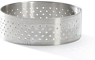 de Buyer - 2.2" Stainless Steel Mini Perforated Tart Ring - 3099.01 - DISCONTINUED