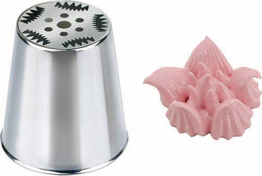 de Buyer - 2.6 Cm Stainless Steel Russian Pastry Nozzle - 2120.06