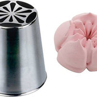 de Buyer - 2.6 Cm Stainless Steel Russian Pastry Nozzle No. 241 - 2120.01