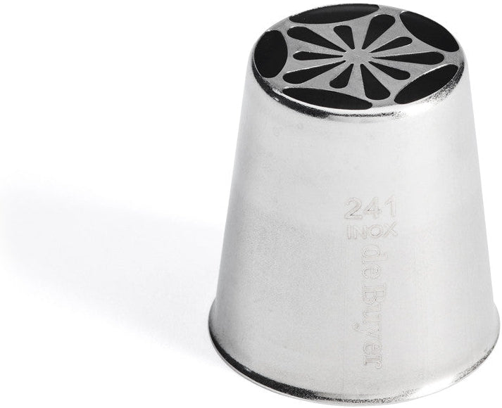 de Buyer - 2.6 Cm Stainless Steel Russian Pastry Nozzle No. 241 - 2120.01