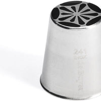 de Buyer - 2.6 Cm Stainless Steel Russian Pastry Nozzle No. 241 - 2120.01