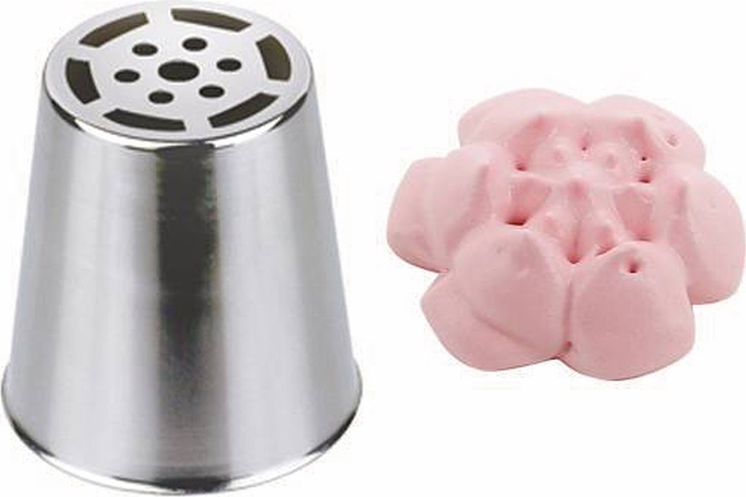 de Buyer - 2.6 Cm Stainless Steel Russian Pastry Nozzle No. 246 - 2120.05