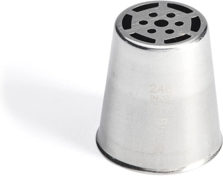 de Buyer - 2.6 Cm Stainless Steel Russian Pastry Nozzle No. 246 - 2120.05