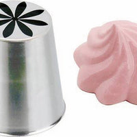 de Buyer - 2.6" Stainless Steel Russian Pastry Nozzle No. 248 - 2120.08