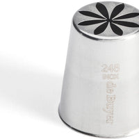 de Buyer - 2.6" Stainless Steel Russian Pastry Nozzle No. 248 - 2120.08