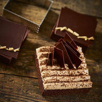 de Buyer - 2.8" Stainless Steel Square Mini Perforated Tart - 3099.19