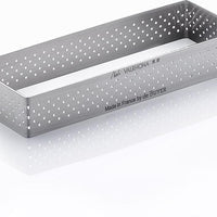 de Buyer - 4.7" x 1.6" Rectangular Mini Perforated Tart - 3099.30