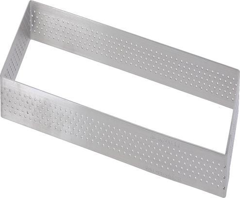 de Buyer - 4.7" x 1.6" Rectangular Mini Perforated Tart - 3099.30
