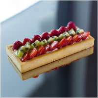 de Buyer - 4.7" x 1.6" Rectangular Mini Perforated Tart - 3099.30