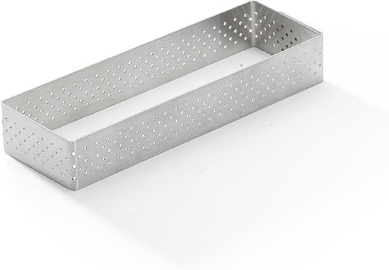 de Buyer - 4.7" x 1.6" Rectangular Mini Perforated Tart - 3099.30