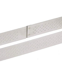 de Buyer - 5.5" x 1.4" Stainless Steel Oblong Perforated Tart - 3099.40