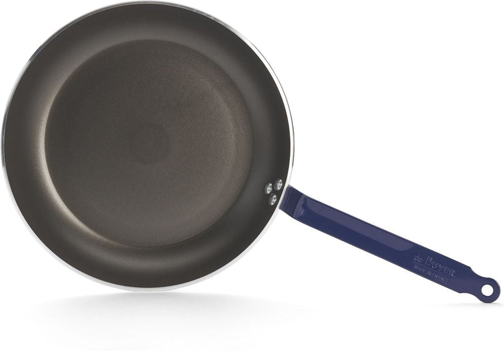 de Buyer - Choc 12.5" Blue Handle Non-Stick Fry Pan (32 cm) - 8040.32