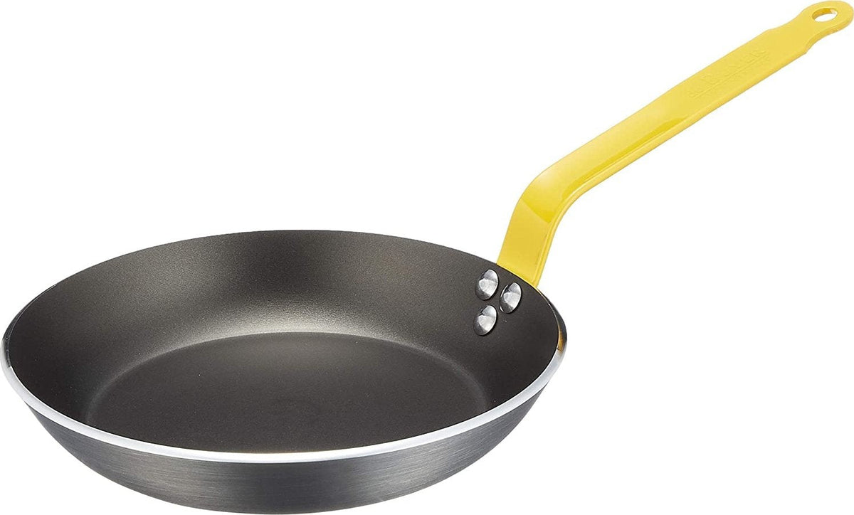de Buyer - Choc 12.5" Yellow Handle Non-Stick Fry Pan (32 cm) - 8070.32