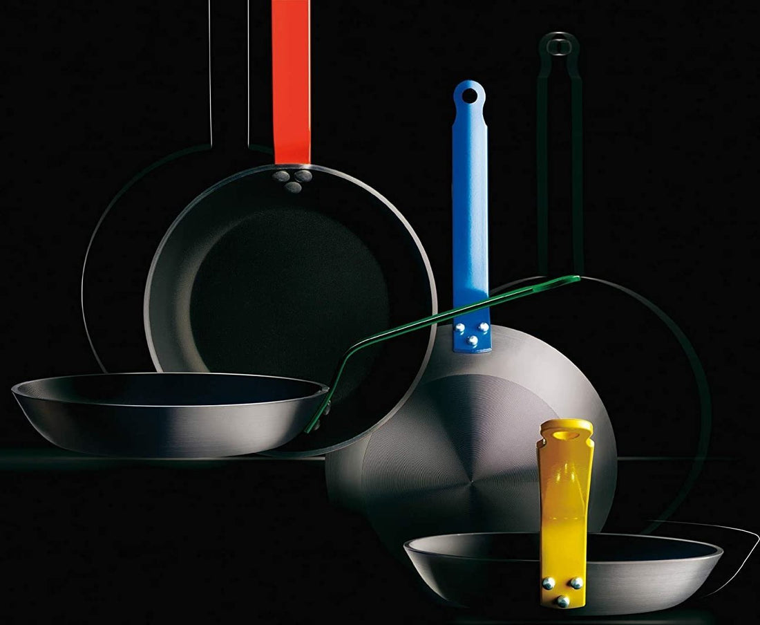 de Buyer - Choc 9.5" Yellow Handle Non-Stick Fry Pan (24 cm) - 8070.24