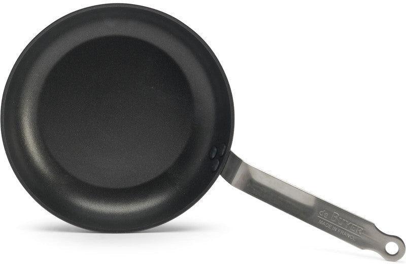 de Buyer - Choc Intense 9.4" Non-Stick Fry Pan With Stainless Steel Handle - 8760.24