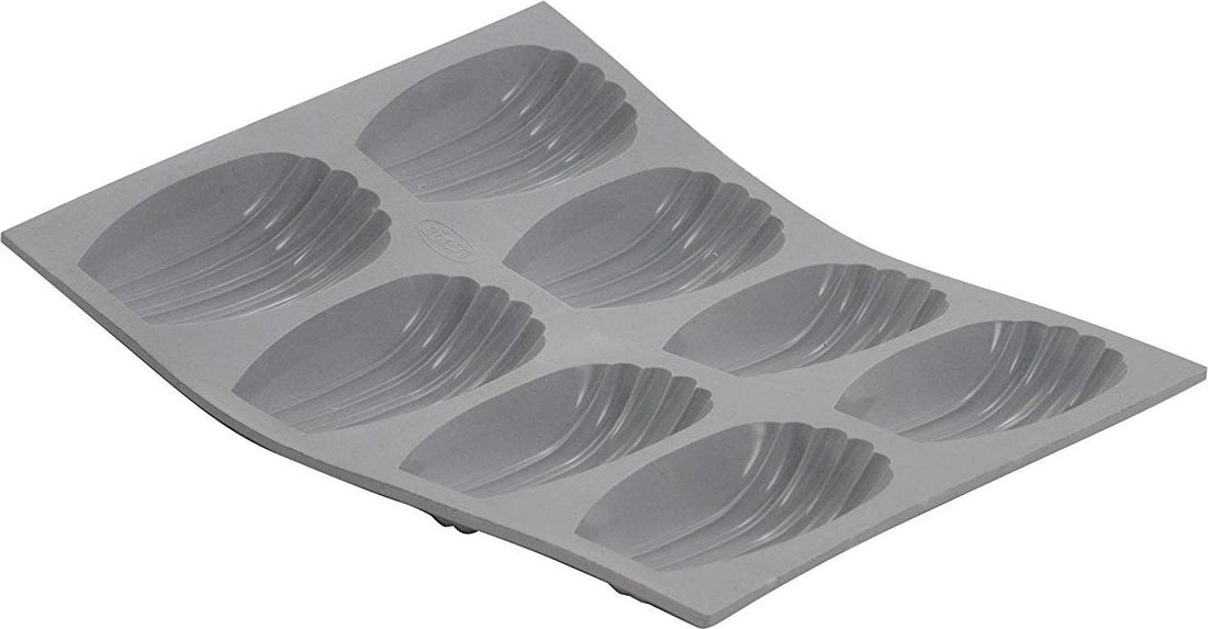 de Buyer - Elastomoule Madeleine Silicone 8 Baking Mold - 1832.21D