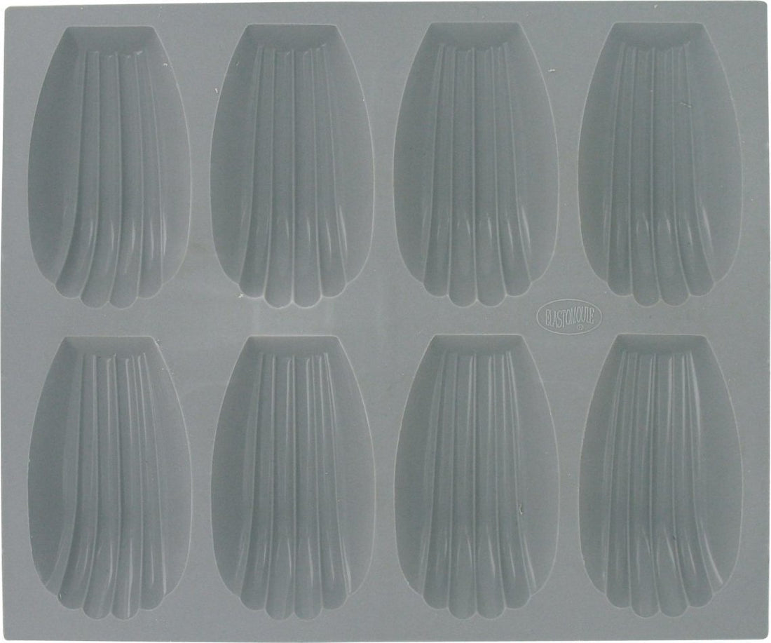de Buyer - Elastomoule Madeleine Silicone 8 Baking Mold - 1832.21D