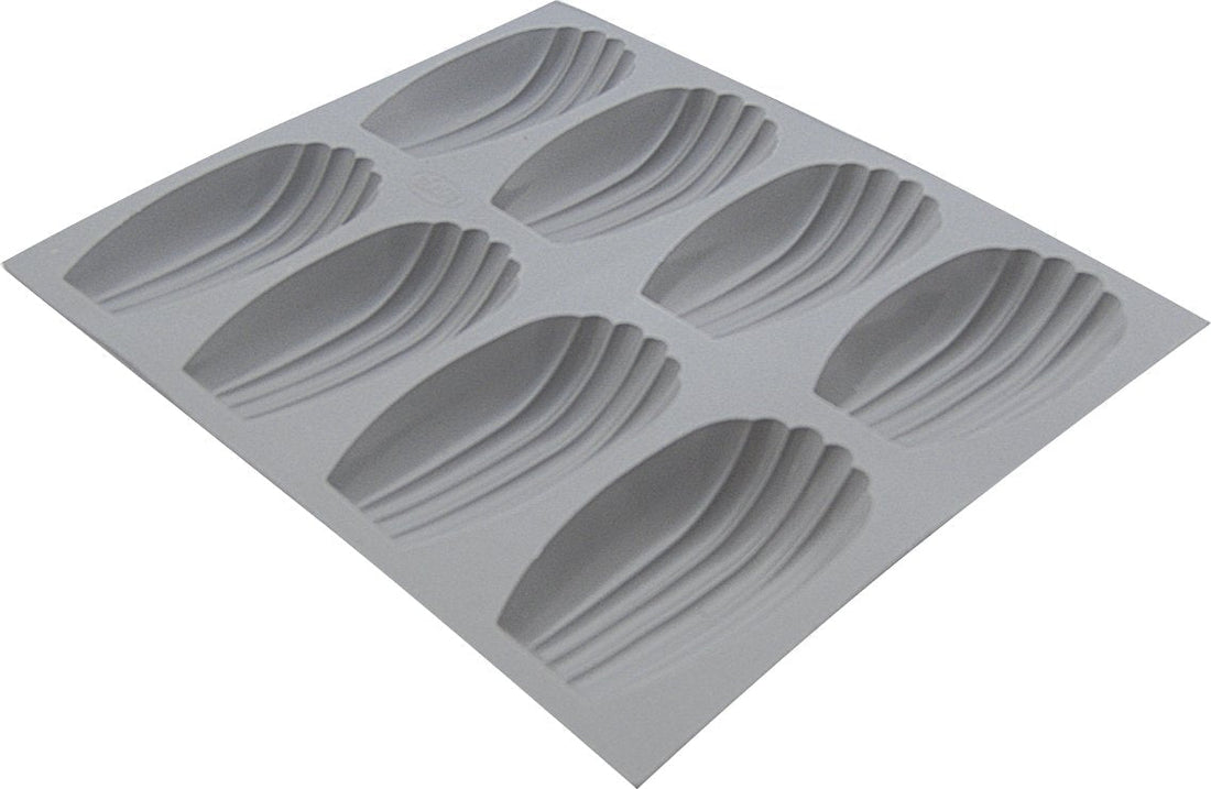 de Buyer - Elastomoule Madeleine Silicone 8 Baking Mold - 1832.21D