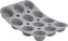 de Buyer - Elastomoule Pomponnette Silicone Round 12 Muffins Mold - 1862.21