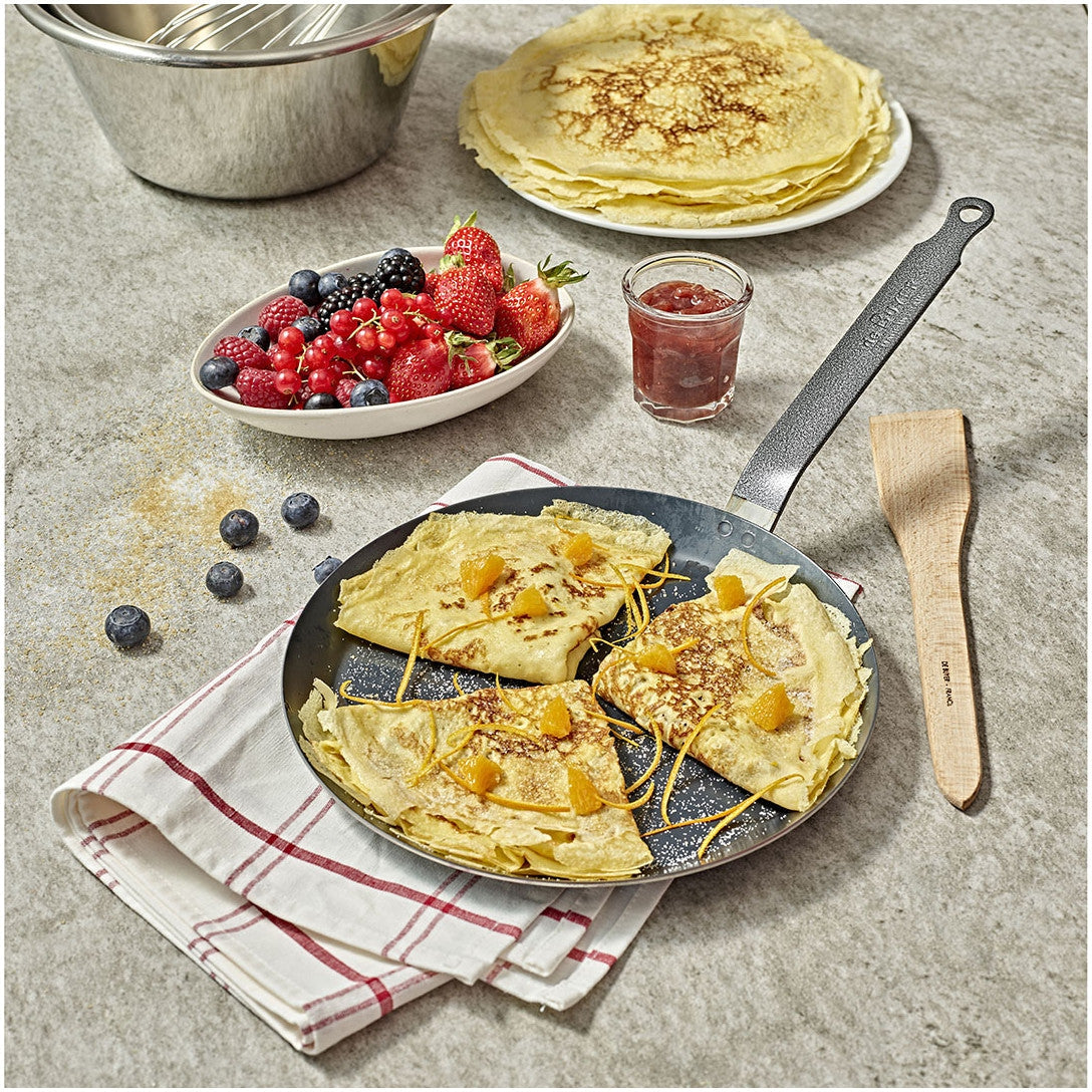 de Buyer - Force Blue 9.5" Crepe/Pancake Pan (24 cm) - 5303.24