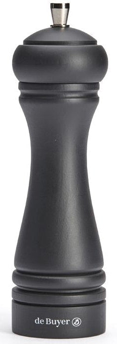 de Buyer - JAVA 7" Matte Black Wood Salt Mill - S346.180404