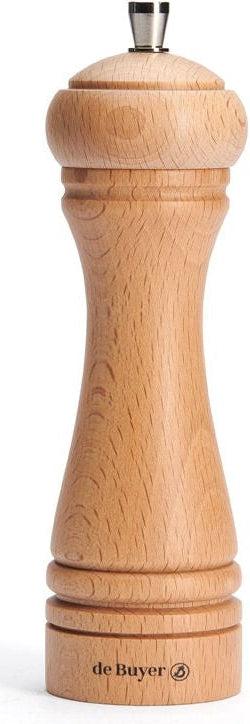 de Buyer - JAVA 7" Natural Wood Pepper Mill - P246.180101 - DISCONTINUED