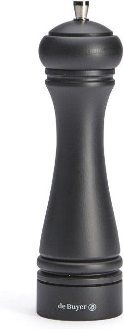 de Buyer - JAVA 8.27" Matte Black Wood Pepper Mill - P247.210404 - DISCONTINUED