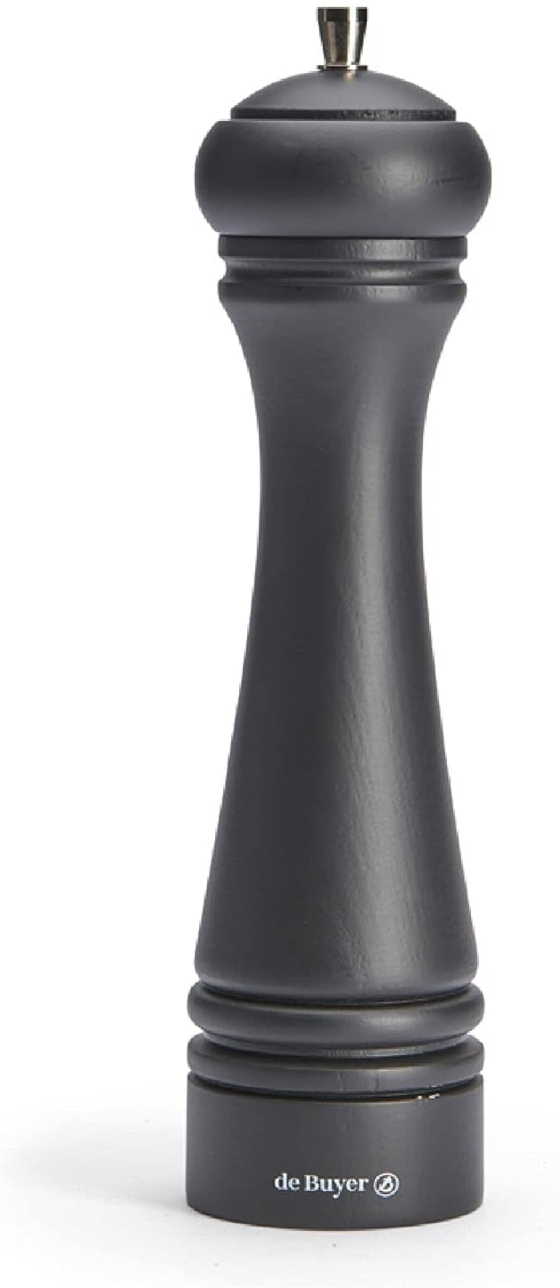 de Buyer - JAVA 8.27" Matte Black Wood Salt Mill - S347.210404 - DISCONTINUED