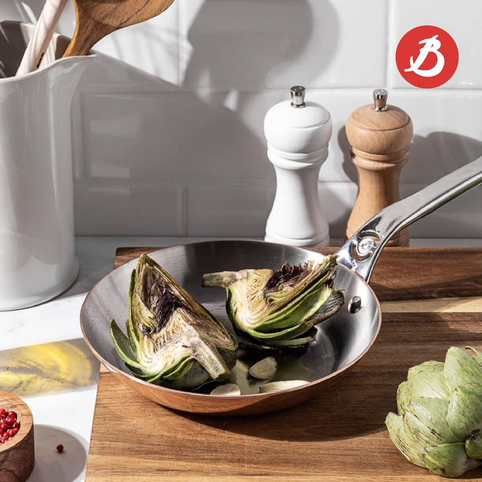 de Buyer - JAVA 8.27" Matte White Wood Salt Mill - S347.210303