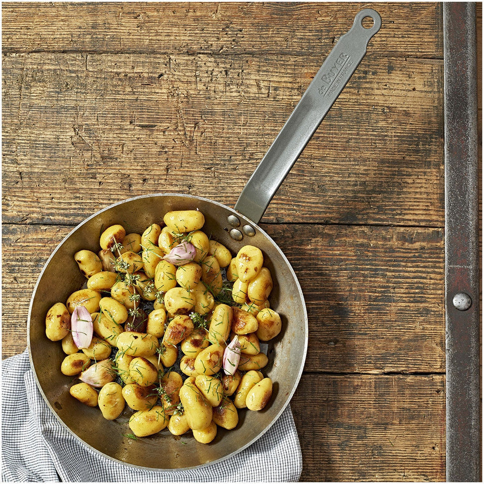 de Buyer - La Lyonnaise 11" Carbone Plus Fry Pan (28cm) - 5110.28