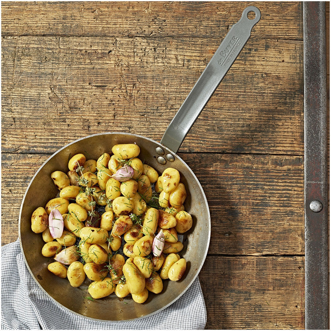 de Buyer - La Lyonnaise 11" Carbone Plus Fry Pan (28cm) - 5110.28