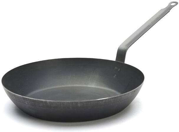de Buyer - La Lyonnaise 11" Steel Blue Fry Pan (28 cm) - 5020.28
