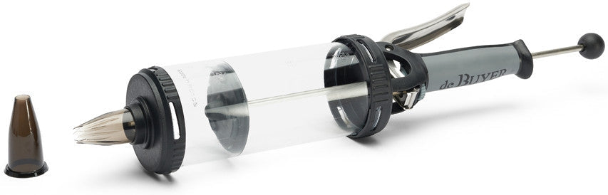 de Buyer - Le Tube Pastry Gun With 13 Cookie Discs - 3358.01