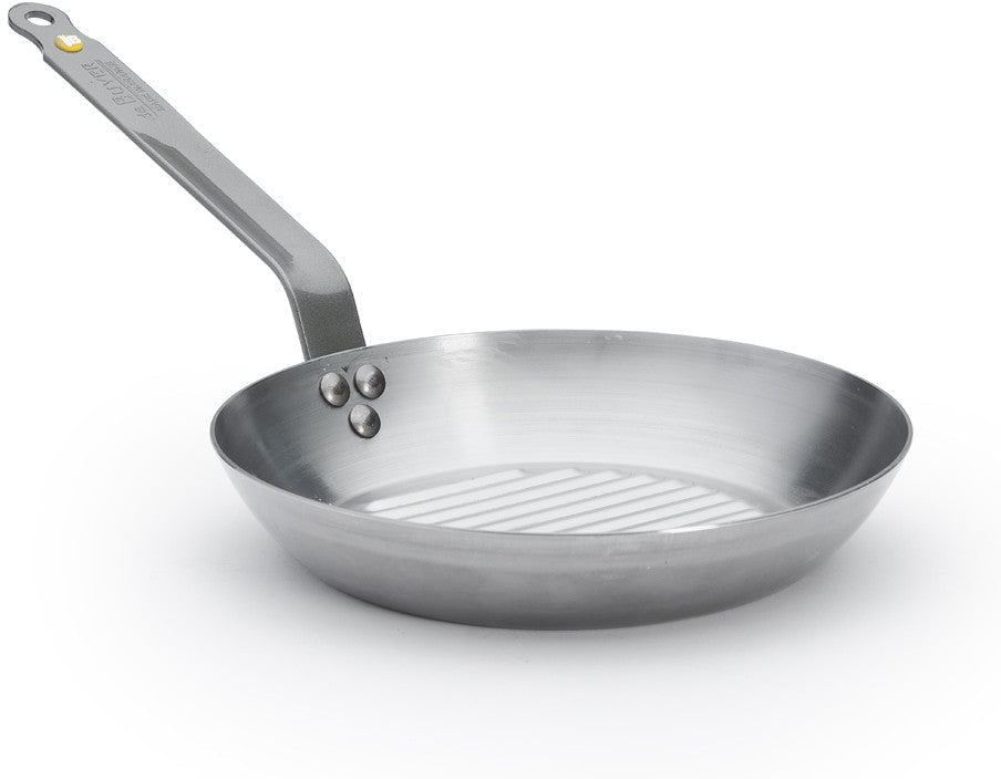 de Buyer - Mineral B 10" Steel Grill Pan (26 cm) - 5613.26