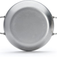 de Buyer - Mineral B 11" Deep Steel Pan with Two Handles (28 cm) - 5654.28